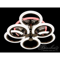 Люстры светодиодные Diasha A8022/3+3BHR LED 3color dimmer 