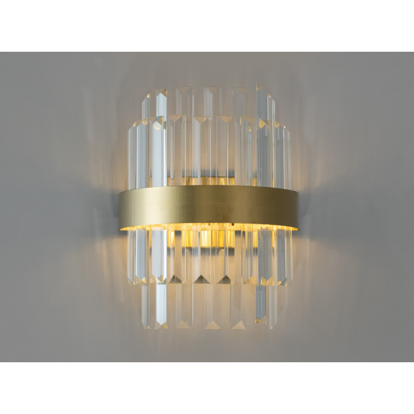 Яскравий настінний світильник для спальні, бронза, 18Вт Diasha 840/2BR Яскравий настінний світильник для спальні, бронза, 18Вт Diasha 840/2BR