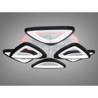 Люстра в спальню с пультом 115W Diasha S8118/3+3BKLED3colordimmer