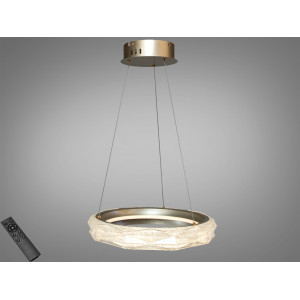 Кришталева світлодіодна люстра-підвіс, 60W Diasha 583-400G