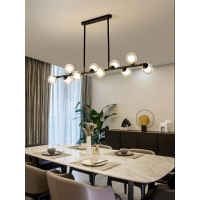 Люстра потолочная декоративная Levistella 761J2023-6 BK+CLWH