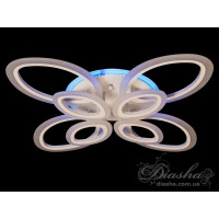 LED люстра Diasha A8059/4+4WT LED 3color dimmer 