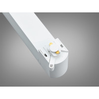 Трековий LED світильник лінійний білий 8Вт 4000К Diasha PPF-GS-10W-WH