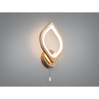 Настінне LED бра золото 17W три режими з шнурком Diasha 8073/1G