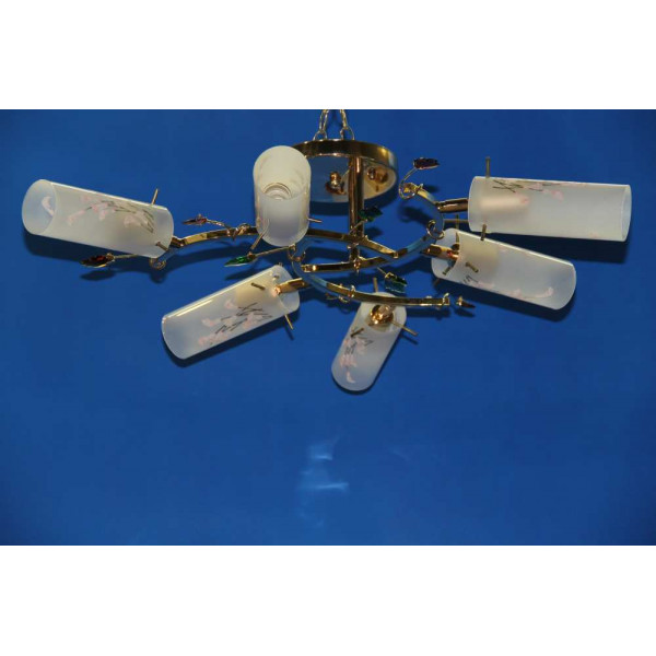 Люстра с плафонами L36602/6 (FGD+BR) Splendid-Ray
18814211 Люстра с плафонами L36602/6 (FGD+BR) Splendid-Ray
18814211