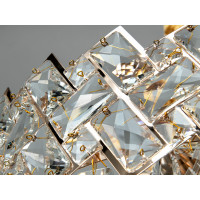 Кришталева люстра підвіс золото E14 9 ламп Diasha 2031/500SGD