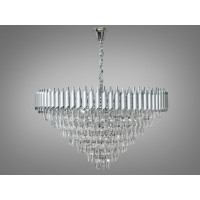 Люстра хрустальная в зал 18 ламп Diasha 9001-950SL+CH