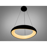 Світлодіодна люстра з підсвічуванням на пульті, 90 Вт, чорна Diasha 0470ABK