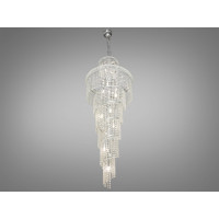 Люстра хрустальная каскад Diasha FH-28908/600x1500HR