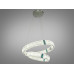 Подвесная светодиодная люстра кольца с хрусталем в стиле модерн Diasha 81028-600+400HR