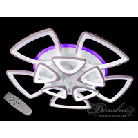 Люстры светодиодные Diasha 8118/5+5WH LED 3color dimmer