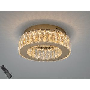 Стельова люстра Diasha золото LED 44Вт пульт 8м² Diasha 587/300G