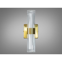 Стильний настінний світлодіодний світильник бра, 6 Вт, золото Diasha 9151-AGD