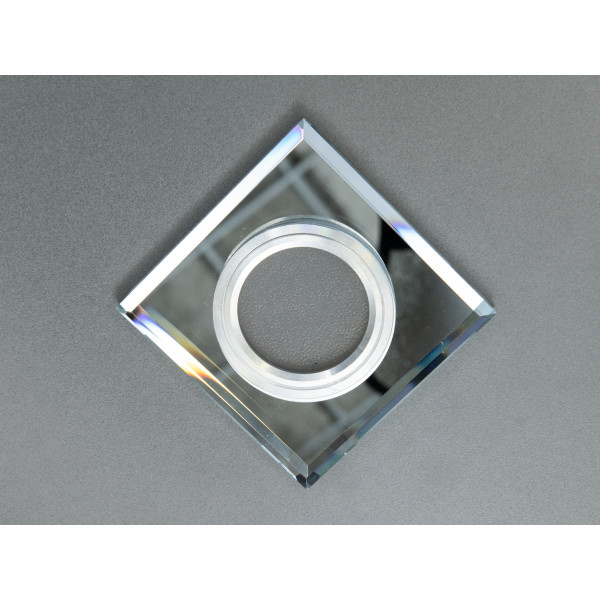 Врізний точковий світильник, хром Diasha 6017