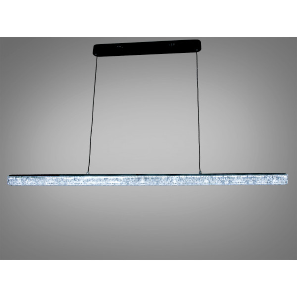 Підвісна LED люстра Diasha чорна 58 Вт 10 м² Diasha 1105/1200BK