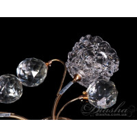 Добірне, вишукане бра з галогенними лампами, колір-золото Diasha 8342/2GGALOGEN