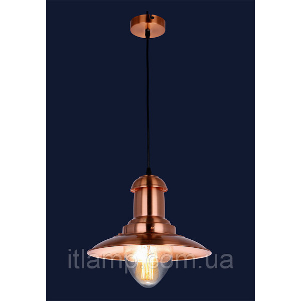 Подвес на 1 лампу в индустриальном стиле Levistella 750MD23159-1 COPPER