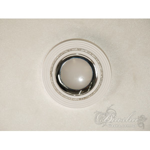 Врізний точковий світильник, білий Diasha 330WH