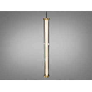 Світлодіодний кришталевий підвіс золото 12 Вт Diasha 12165/500