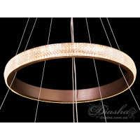 Светильники люстры светодиодные кольца Diasha 6012/400-600-400CF 