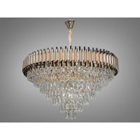 Люстра хрустальная 18 ламп Diasha 9001-950SGD+PB