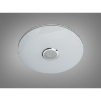 Смарт LED люстра біла 80 Вт RGB з Bluetooth Diasha DB-8310/500RGB+MP3