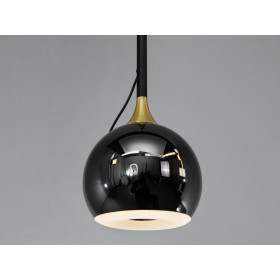 Світлодіодна люстра підвіс золото 8 Вт 4100K Diasha QY-H1208PB