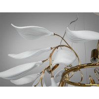 Люстра в спальню 6 ламп, золото Diasha 7172-6PRGD