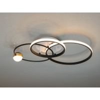 Світлодіодна люстра Diasha MX2987-3LWH+BK