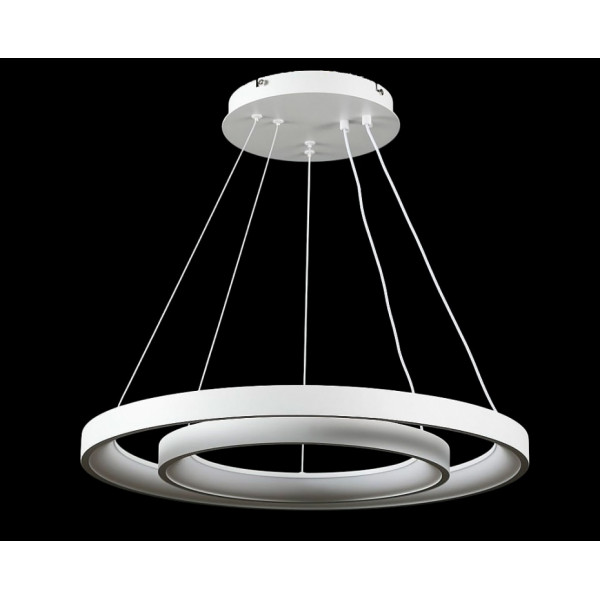 Светодиодная люстра L2551/580+380/2 LED (WHITE) Splendid-Ray
1002584