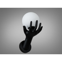 Настінний світильник Diasha Лофт чорний матовий Diasha F3618BK