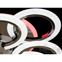 Люстры светодиодные Diasha A8022/4+4BHR LED 3color dimmer 