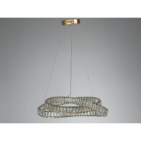 Люстра підвісна LED Diasha золото 85Вт з пультом Diasha D8816/600G