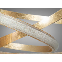 Підвісна люстра LED золото 82Вт 3CCT 4510 лм Diasha CT300G