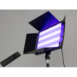 Прожектор для відеозйомки з пультом, без штатива, живлення 220В Diasha SL-LED-800RGB