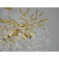 Подвесная люстра14 ламп, золото Diasha 608-L1200GD