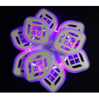 Светодиодные потолочные люстры с пультом Linisoln 6012/6+3 WH