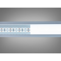 LED стрічка 24в, 240 діодів на метр, 15мм, холодний Diasha N24-2835-240-CW-20-15