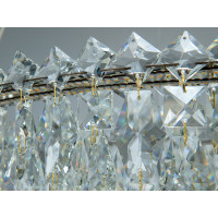 Світлодіодна люстра Diasha золото 83 Вт до 15 м² Diasha 582/600G