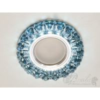 Точковий світильник Diasha 3042S-BK димчате скло LED підсвітка Diasha 3042S-BK