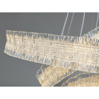 Люстра LED підвісна 140Вт пульт до 25м² Diasha D8748-800+600+400+300WH