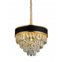 Люстра с хрусталем Levistella 756PR1008-4+1 GD