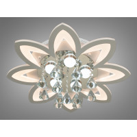 Стельова світлодіодна люстра з диммером 175W Diasha 2038WHdimmer