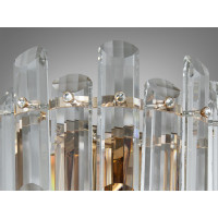 Хрустальное бра на 2 лампы золото Diasha 2020/2WSGD