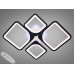 Потолочная светодиодная люстра с пультом и подсветкой Diasha 8060/2+2BK LED 3color dimmer