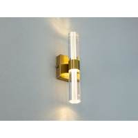 Вишукане світлодіодне бра в спальню, 6W. золото Diasha 9152-AGD