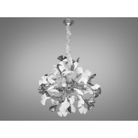 Керамічна люстра на 12 ламп від українського бренду "Діаша" Diasha 7161-12PHR