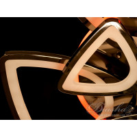 Люстры светодиодные Diasha 8118/4+4BHR LED 3color dimmer  