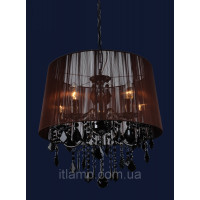 Люстра подвесная абажурная Levistella 7205005BL-5BL BROWN Люстра подвесная абажурная Levistella 7205005BL-5BL BROWN