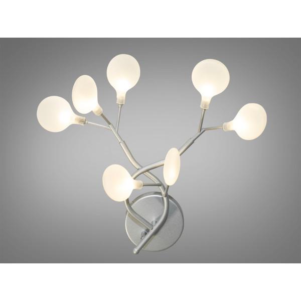 Бра настінне Diasha Світлячок хром сатин 7 ламп Diasha B887-7ASL